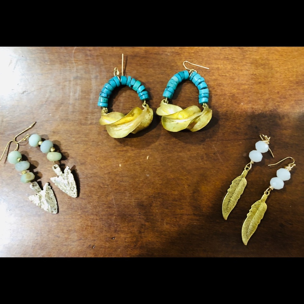 3 Pairs of Earrings!!